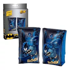 Boia De Braço Inflável Infantil Batman Dc Comics Fun Cor Azul