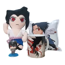 Sasuke Uchiha Peluche Anime Naruto Shippuden Set 