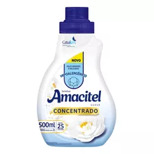 Amaciante De Roupa Concentrado Sensitive Amacitel Super Frasco 500ml