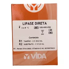 Reagente Lipase Direta 50ml Para Laboratório