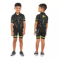 Conjunto Para Ciclismo Infantil Z-nine Com Proteção Uv