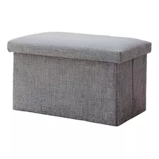 Puff Silla Rectangular Organizador Plegable