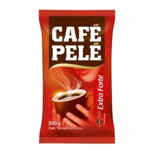 Café Torrado E Moído Extra Forte Pelé Pacote 500g