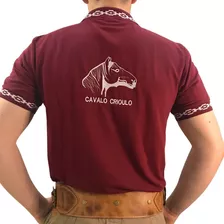 Camisa Polo Cavalo Crioulo