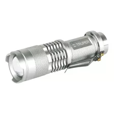 Linterna De Aluminio 1 Led De 40 Lm Con 1 Pila Truper 17256 Color De La Linterna Plateado Color De La Luz Blanco