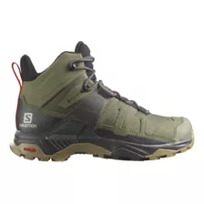 Zapatos Hombre X Ultra 4 Mid Gtx Verde Salomon