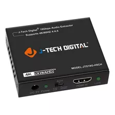 J-tech Digital 4k 60hz Hdmi Audio Extractor Converter Spdif 