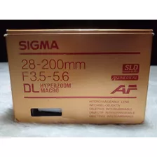 Lente Sigma Aspherical 28-200mm