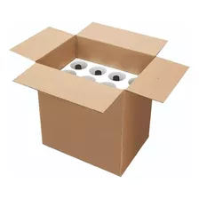 Caja Para 6 Botellas De Vino 23x16x32 Carton Corrugado X100