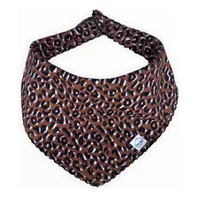 Babero Bandana Algodón Bicapa Broches Metal Bebe