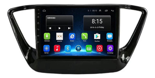 Hyundai Accent 2018-2022 Android Gps Radio Bluetooth Usb Hd Foto 2