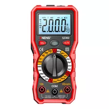 Tester Digital Aneng Sz302, Detecta Voltaje Sin Contacto.