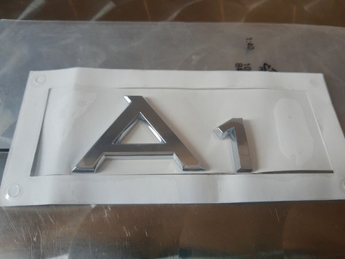 Emblema Audi A1 Plata Foto 2