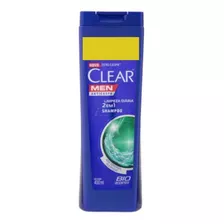 Shampoo Clear Men Anticaspa 2 Em 1 Limpeza Diária 400ml