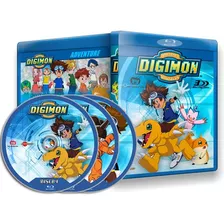 Digimon Temporada 1,2,3 E 4 Completa Em Blu-ray Dublado