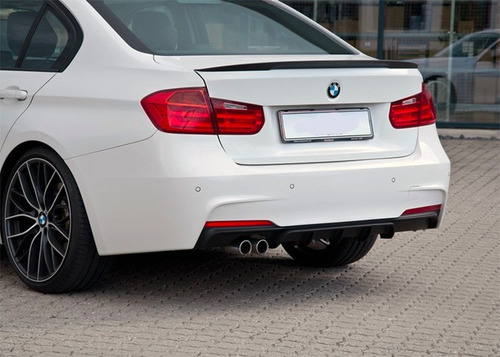 Difusor Bmw Serie 3 12-19 Spoiler 320i F30 M3 Foto 4