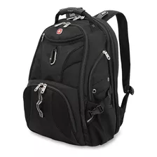 Mochila Para Portátil Swissgear 1900 Scansmart Tsa 17, Negra