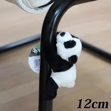 Mini Bicho Bichinho 12cm Panda Pelucia Com Imã Casa Do Urso