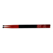 New Beat Nb-5anr By Vic Firth Baquetas 5a Punta Nylon Rojas Color Rojo