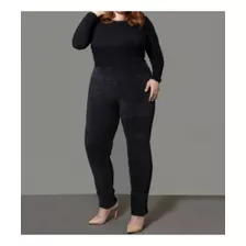 Legging Veludo Cotelê Plus Size