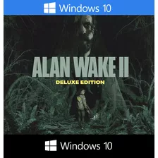 Alan Wake 2 Pc Deluxe Edition + Jogo Brinde