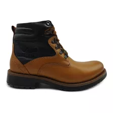 Botin Piel Legitima Hombre Casual Urbano Comodo Ligero 828