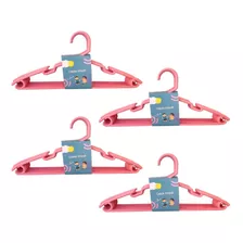 Cabides Bebe Infantil Colorido Reforçado Kit 50 Unid