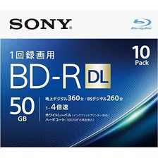 Sony 4 x Bd-r Dl 10 pack 50 - 7350718:mL a $376990