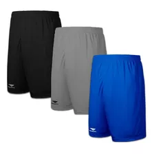 Kit 3 Shorts Academia Futebol Treino Fitness Penalty Correr