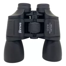 Binocular Galileo Zcy 12x50 Ruby Gran Angular Rueda Enfoque Color Negro