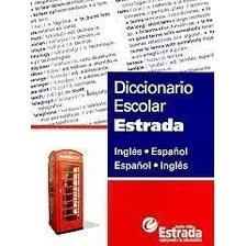 Livro Diccionario Escolar Estrada: I Vários Colaborador