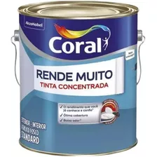 Tinta Parede Rende Muito Coral Diversas Cores 3,6l Standart