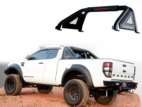 Roll Bar Hamer Knight Para Nissan Frontier Pro4x 2022 2023 Foto 8