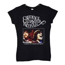 Polera Mujer Creedence Clearwater Revival 20 Hits Rock Abomi