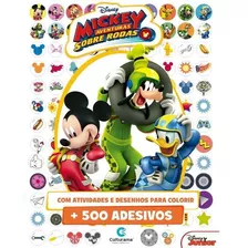 Livro 500 Adesivos E Atividade Mickey Mouse Disney Culturama