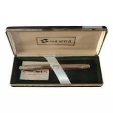 Antigua Lapicera Pluma Sheaffer Usa Carga Acción 14k