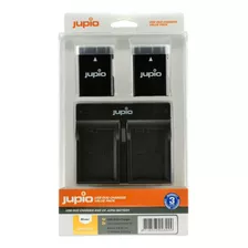 Jupio Pair Of En-el14a Batteries & Usb Dual Charger Value Pa