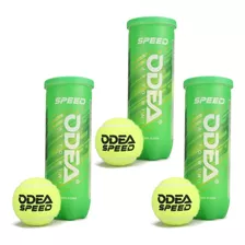 Tarro De Pelotas De Tenis Odea Speed All Court X3 Pelotas