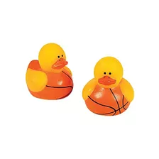 Patitos De Goma Mini De Baloncesto, Patitos De Goma, 24...