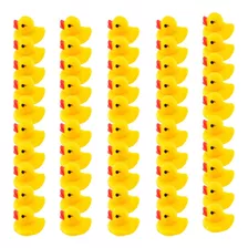 Mini Patos De Borracha Amarela De Banho 50pcs