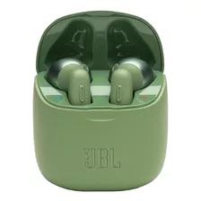 Fone De Ouvido In-ear Gamer Sem Fio Jbl Tune 220tws Verde Com Luz Led