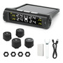 Monitor De Pressão De Pneu Solar Tpms Com 4 Sensores Externo Preto