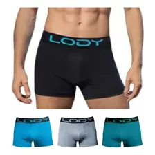 Pack X 2 Boxer Art. 742 De Algodón Con Lycra Liso Lody Men