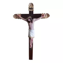 Cristo De Resina 48 Cm De Alto 