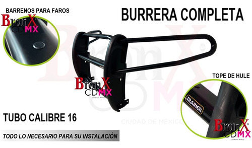 Burrera Cubrefaros Trainer Mitsubishi L200 2020-2022 Foto 3