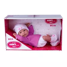Boneca Bebê Reborn Anny Doll Menina Shorts E Blusa Cotiplas