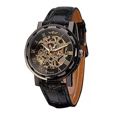 Mudder Mens Mechanical Elegant Skeleton Dial Reloj De Pulser