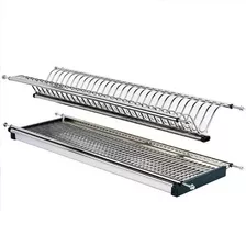 Escurreplatos Alacena Para Modulo 600 Mm Acero Inox Brz