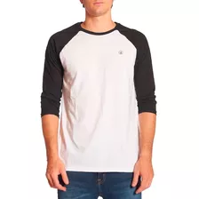 Remera Volcom Mens Vol Te Ml 3/4 Solid