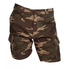 Bermuda Cargo Camuflada Militar Reforzada